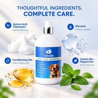 6-in-1 Complete Coat & Skin Shampoo