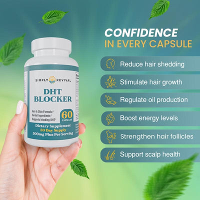 DHT Blocker - Hair & Skin Formula with Herbal Ingredients