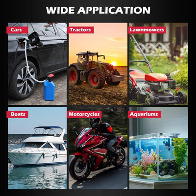 No-Spill Auto-Stop Fuel Pump