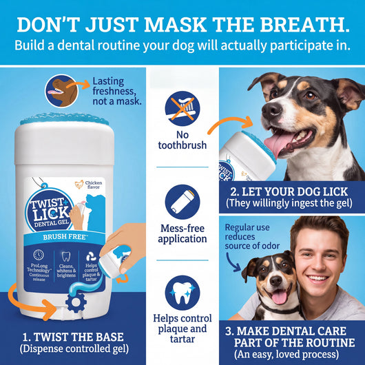 Brush-Free 30 Second Dog Dental Solution